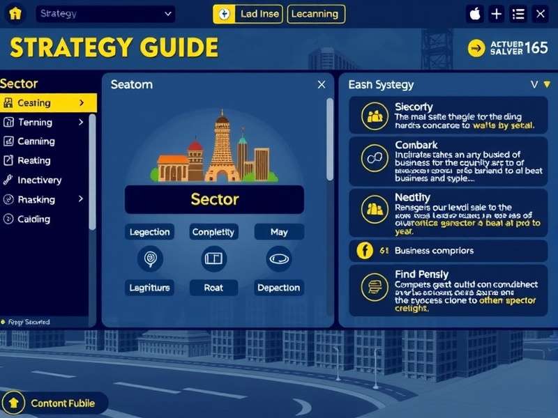 Chennai Business Dynamo gameplay screenshot showing business management interface
